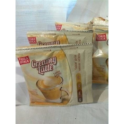 Jual Torabika Creamy Latte Sachet Renceng Isi Sachet Shopee