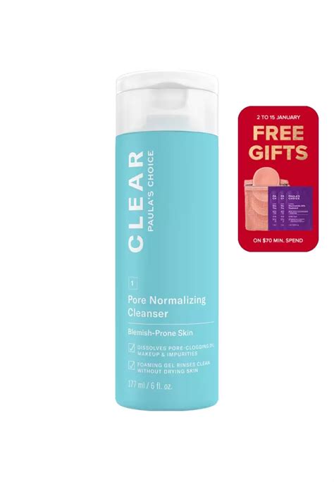 Buy Paulas Choice Clear Acne Pore Normalizing Cleanser 2024 Online