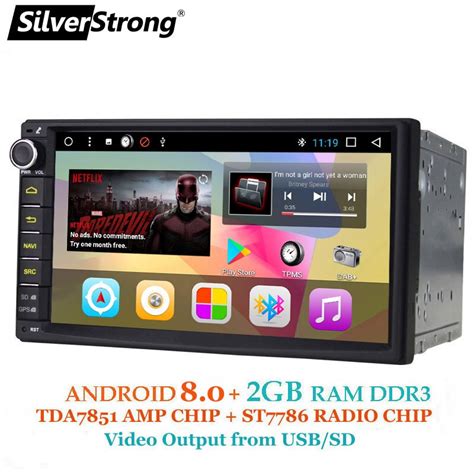 Silverstrong Ips Matrix Din Car Android Gps Gb Rom Din Universal