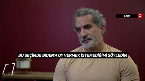 Mısır kökenli Amerikalı komedyen Youssef Bidena oy vermeyeceğini