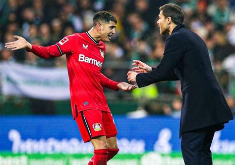 Exequiel Palacios recibió grandes elogios del técnico del Bayer