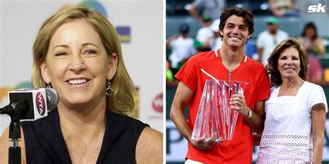 "Like mother, like son" - Chris Evert recalls playing Taylor Fritz's ...