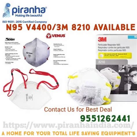 Disposable Venus V 4400 N95 Face Mask Without Valve Certification Ce Niosh At Rs 80 In Chennai