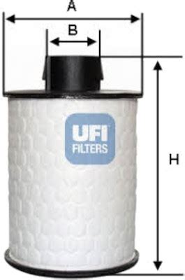 Filtro Carburante UFI AF 60H2O00 AGRO FORESTALE