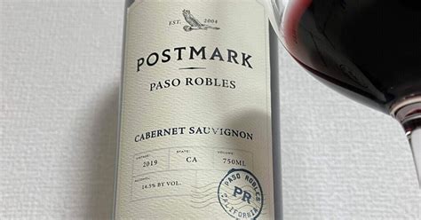 [ワイン備忘録]postmark Paso Robles Cabernet Sauvignon 2019｜hideg