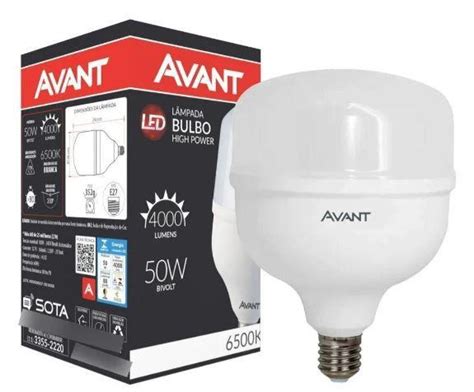 L Mpada Bulbo High Power Led Avant W E Bivolt L Mpada De Led