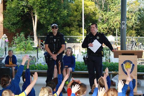 Students learn about road safety at Ipswich West State School - Ipswich