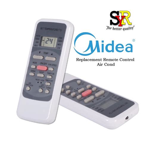 MIDEA R51M E Remote Control Replacement Aircond Air Cond Air