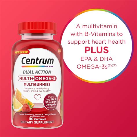 Centrum MultiGummies Multi Omega 3 Dual Action Nepal Ubuy