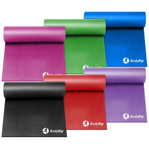 Yoga Mat Pvc 6mm Choose Colour Bodyrip