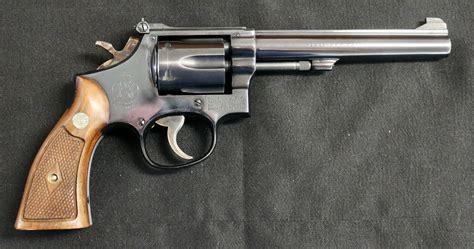 Sold Price Smith And Wesson Revolver Model 17 K 22 Masterpiece