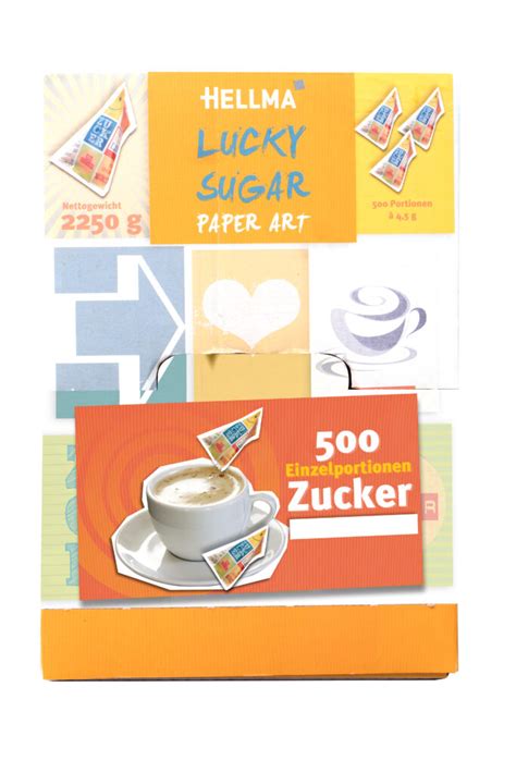 Mini Zucker Pyramiden Lucky Sugar Paper Art Von Hellma