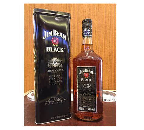 Jim Beam Black 6 Year Old 1L 88Dutyfree