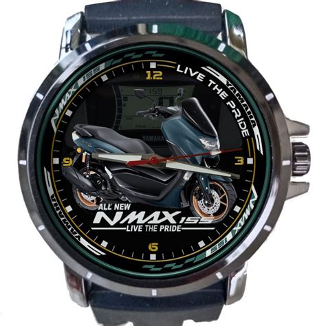 Yamaha Nmax Art A Keren Jam Tangan Pria Background Stiker Doang