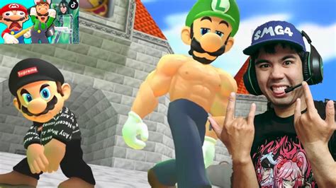 Mario Reacts To Funny Tik Toks Ft Luigi Reaction Mario And Luigi