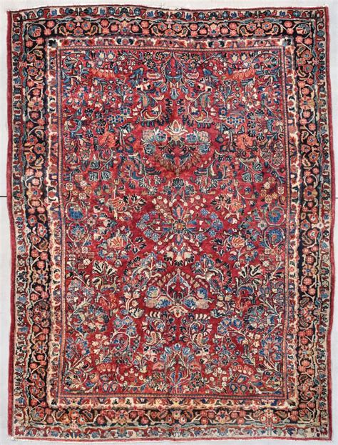 Antique Sarouk Persian Oriental Rug 6’2” X 8’2” #7988 - ANTIQUE ...