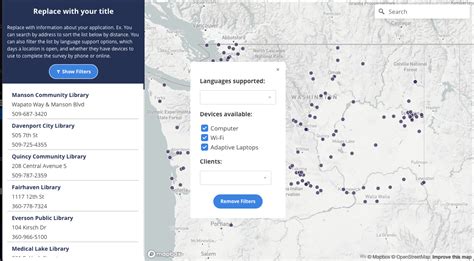 Find Locations With Filters Mapbox