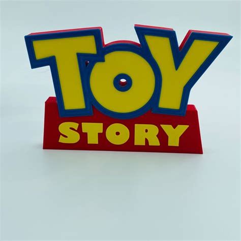 Descargar Archivo Stl Logo De Toy Story Dise O Para Impresi N En D