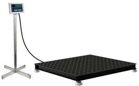 Mild Steel Heavy Duty Floor Scales Platform Weighing Scale Size