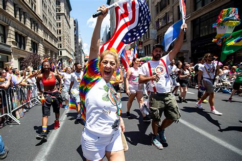 Nyc Gay Pride March 2019 In Pics