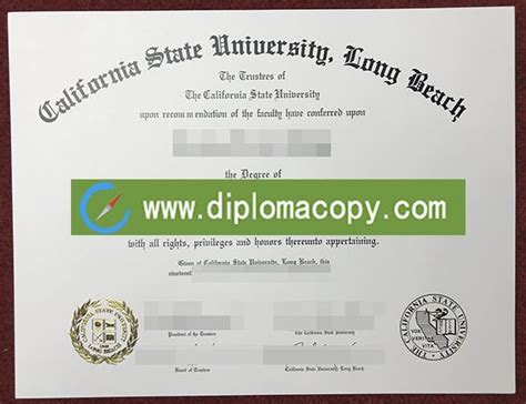 How To Order Csulb Cal State Long Beach Fake Diploma California State Long Beach State