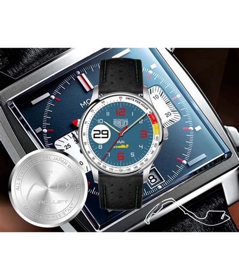 Reloj De Piloto De Carreras Aeroluft Reloj De Piloto Monaco Grand Prix