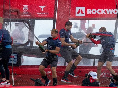 Emirates Great Britain SailGP Team Vince Il ROCKWOOL Italy Sail Grand