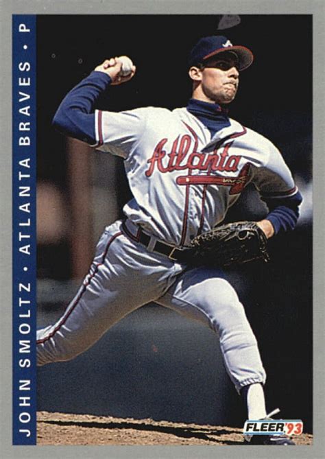 1993 Fleer 14 John Smoltz Atlanta Braves HOF EBay