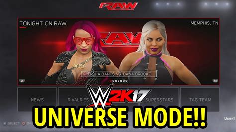 WWE 2K17 UNIVERSE MODE FULL BREAKDOWN CREATE A SHOW BRAND SPLIT