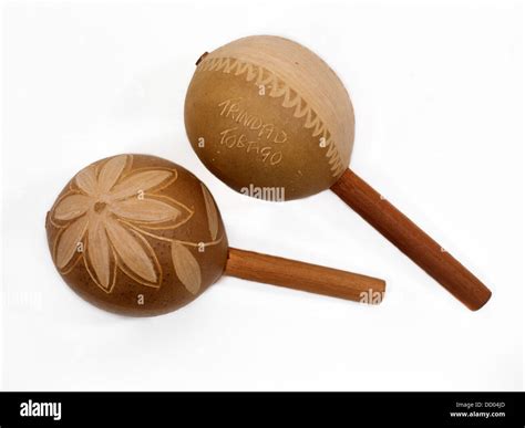 Tobago Caribbean Bean Rattle Maracas Stock Photo Alamy