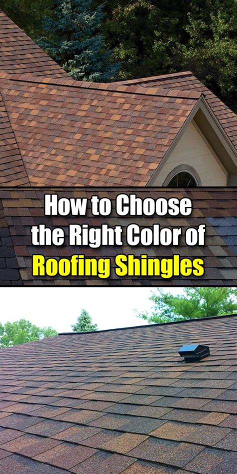 How To Choose The Right Color Of Roofing Shingles Easy Home Concepts