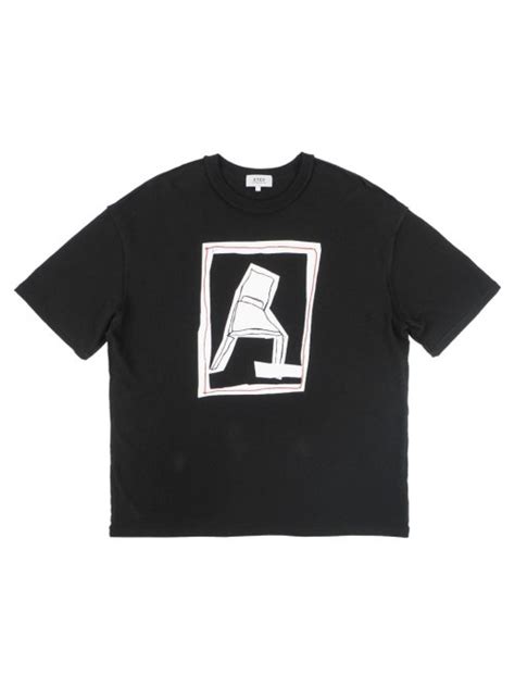 MUSINSA ETCE CHAIR OUTLINE TEE BLACK