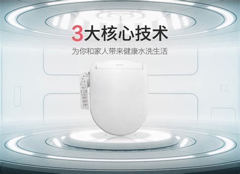 松下 Dl Pk30dcws 智能马桶盖除菌抗菌通用即热式日本品牌快速加热洁身器 D型即热