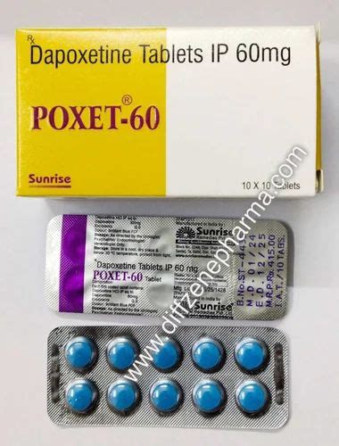 Dapoxetine 60mg Tablet At Rs 140 Stripe Dapoxetine Tablet In Bardoli