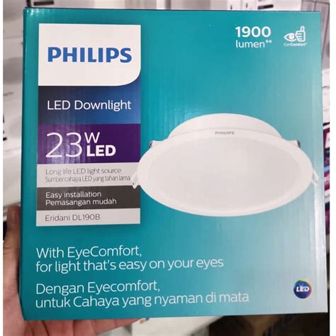 Jual Lampu Led Downlight Philips Dl190b Eridani 23watt Philips Eridani 23w Shopee Indonesia