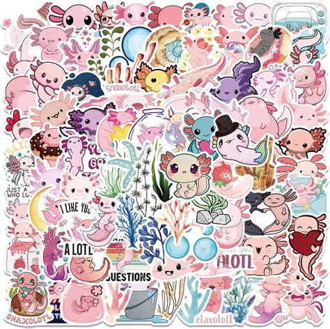 200pcs Rubber Duck Cute Kawaii Waterproof Stickers Pack