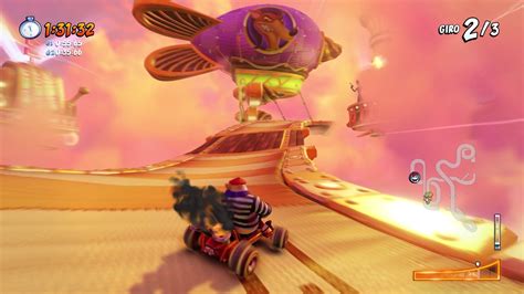 Crash Team Racing Nitro Fueled Oxide Time Trials Hot Air Skyway