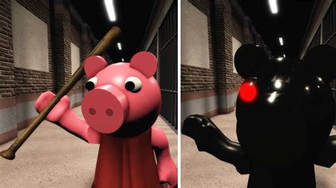 Old Penny Vs New Shadow Penny Jumpscare Roblox Piggy Rp Comparison