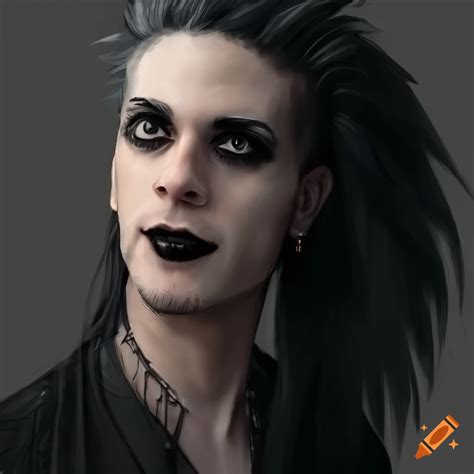 Goth Guy Hair