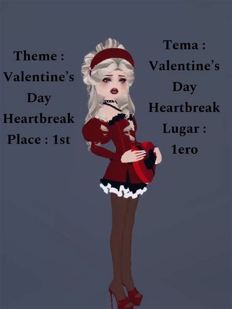 Oufit Valentines Day Heartbreak Place St Dress To Impress