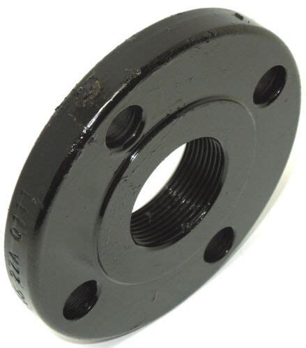 1 5 150 Raised Face Carbon Steel Threaded NPT Flange A105 ASME B16 5