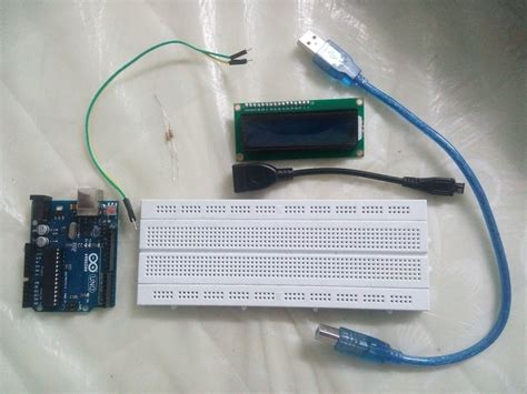 ARDUINO UNO WITH 16x2 LCD DISPLAY : 4 Steps (with Pictures) - Instructables