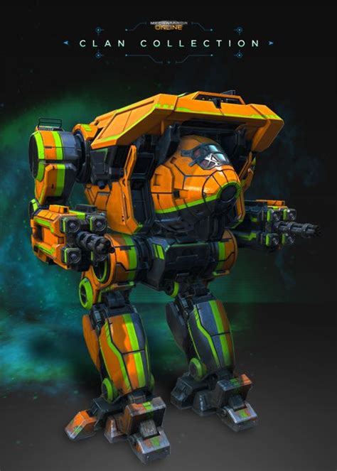 Mwo Clans Concept Art Mech Power Armor