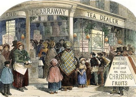 The Grocer’s Shop at Christmas. 1850 : r/VictorianEra