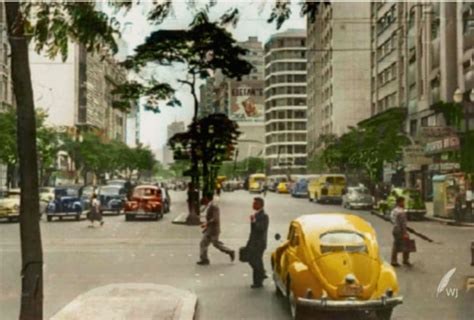 Av Ipiranga em 1957 São Paulo São paulo Fotos antigas Fotos