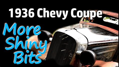 1936 Chevy Coupe Front Brake Clean Up And More Body Shine Youtube