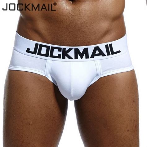 Jockmail Brand Sexy Men Underwear Briefs Bikini Low Waist Designed Men