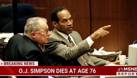 Muere O J Simpson Ex Estrella De La Nfl Acusado De Asesinato De Su