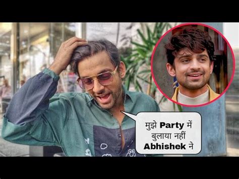 Samarth Jurel Shocking Reaction On Abhishek Kumar S Today S Party And