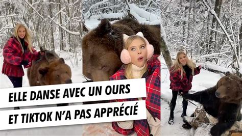 Cette Influenceuse Russe Danse Avec Un Ours Et Se Fait Allumer Sur Les